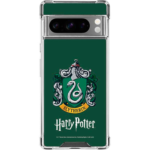 Wizarding World Harry Potter Slytherin House Crest Google Pixel 8 Pro Clear Case